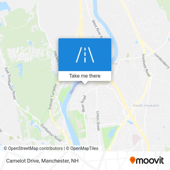 Mapa de Camelot Drive