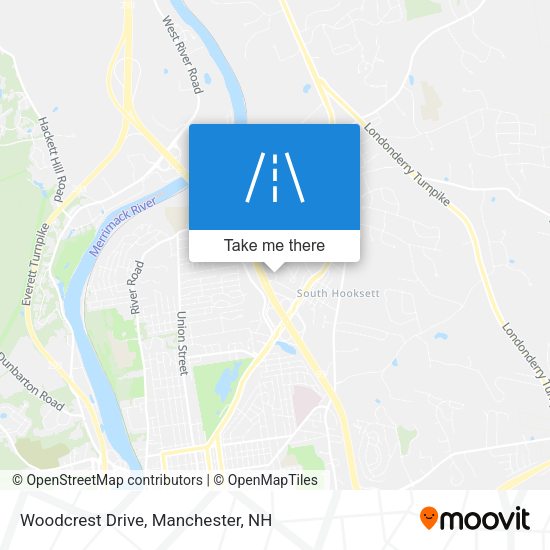 Mapa de Woodcrest Drive