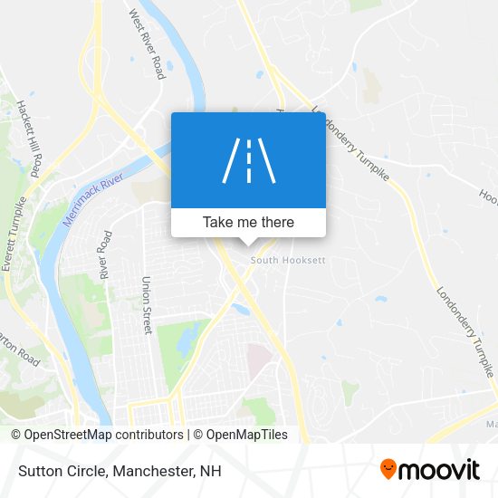 Mapa de Sutton Circle