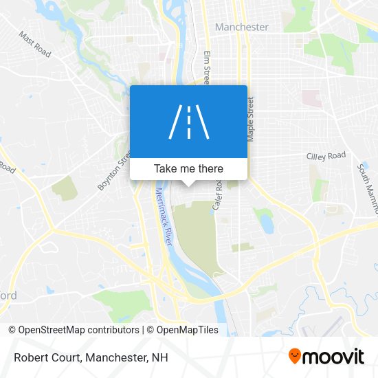 Mapa de Robert Court
