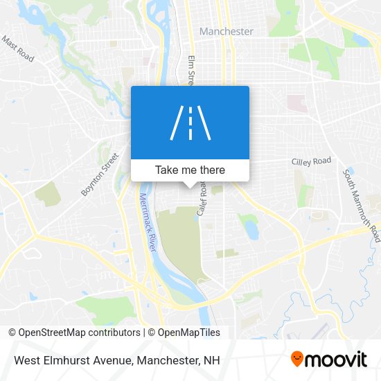 Mapa de West Elmhurst Avenue