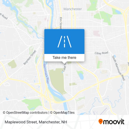 Mapa de Maplewood Street