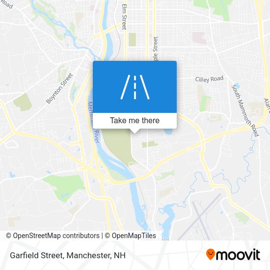 Mapa de Garfield Street