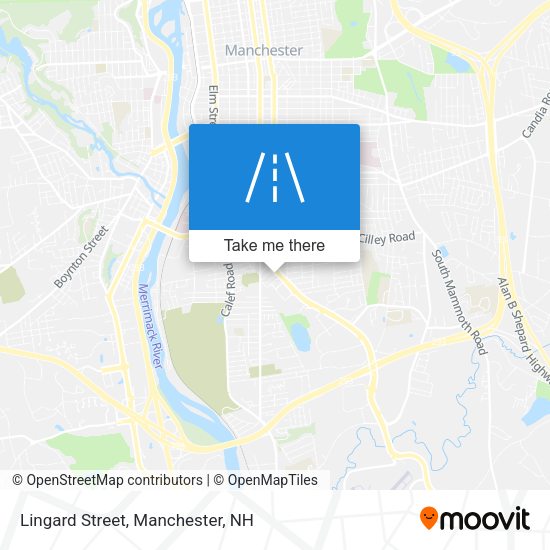 Mapa de Lingard Street