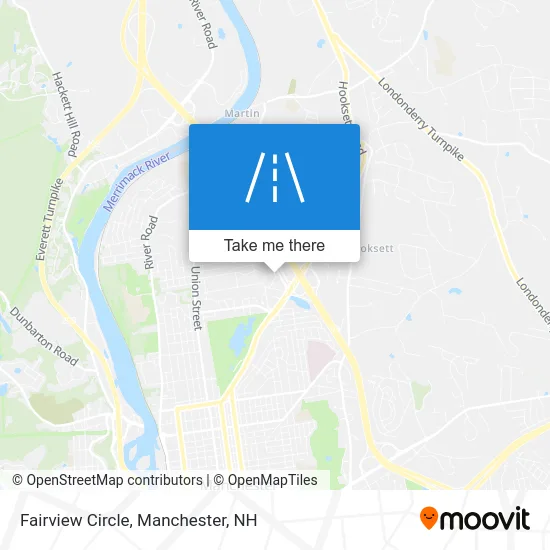 Fairview Circle map