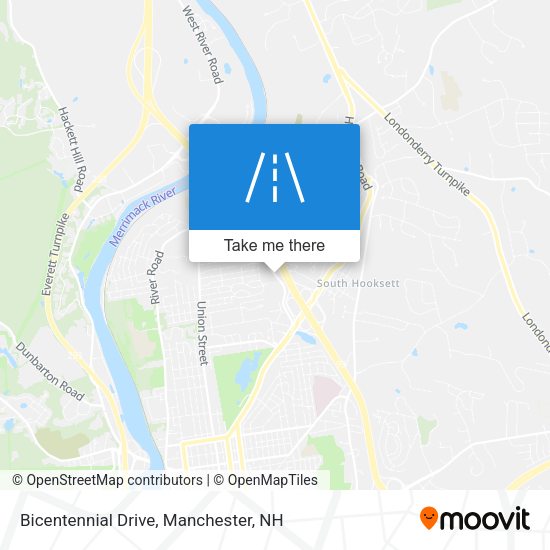 Bicentennial Drive map