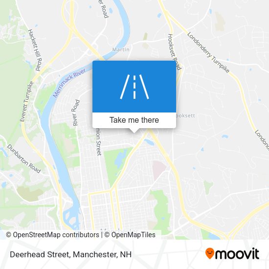 Mapa de Deerhead Street