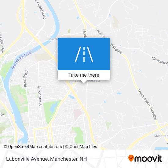 Labonville Avenue map