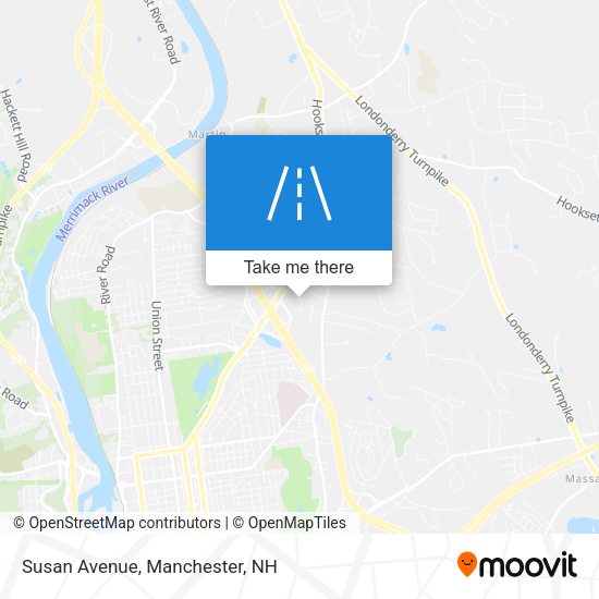 Mapa de Susan Avenue