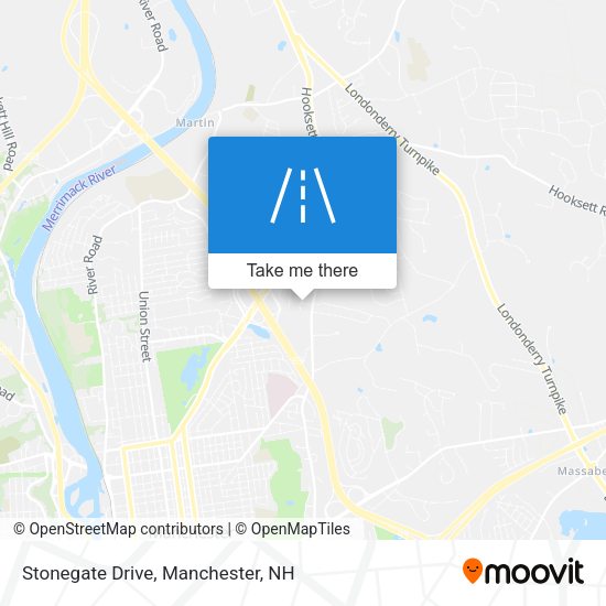 Stonegate Drive map