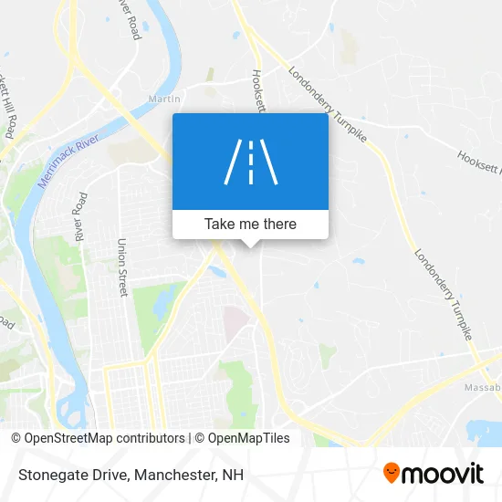 Stonegate Drive map
