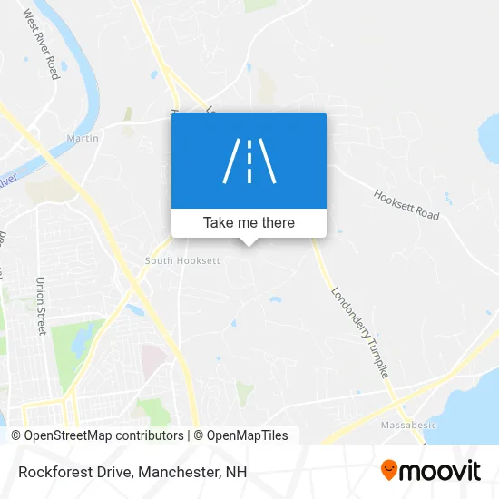 Rockforest Drive map