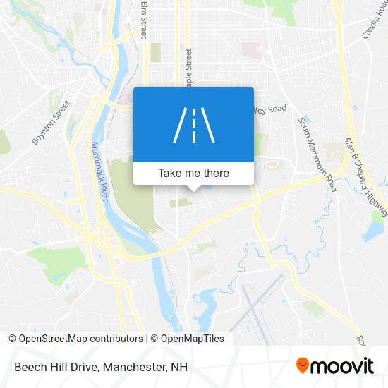 Mapa de Beech Hill Drive