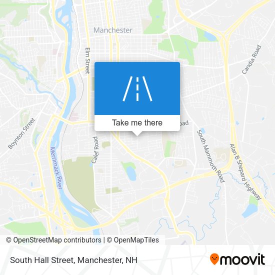 Mapa de South Hall Street