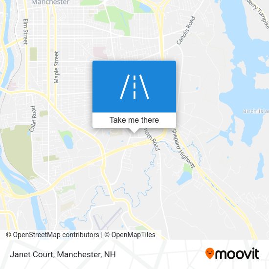 Mapa de Janet Court