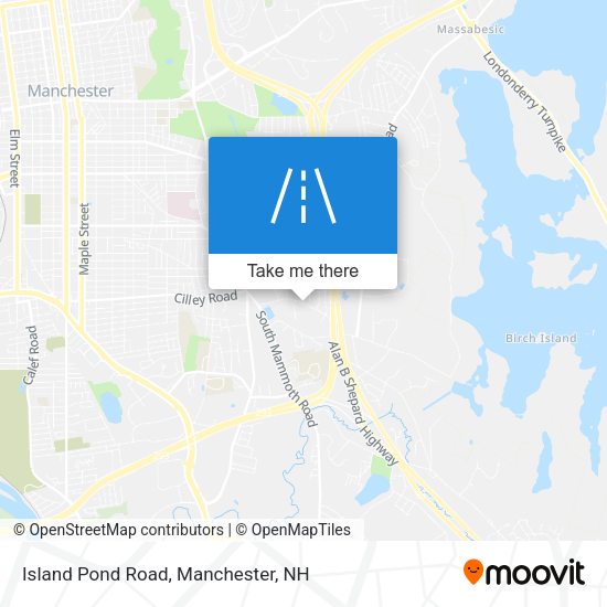 Mapa de Island Pond Road