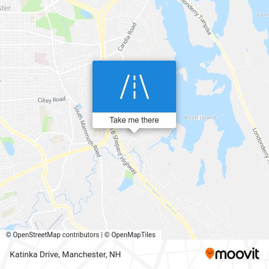 Mapa de Katinka Drive