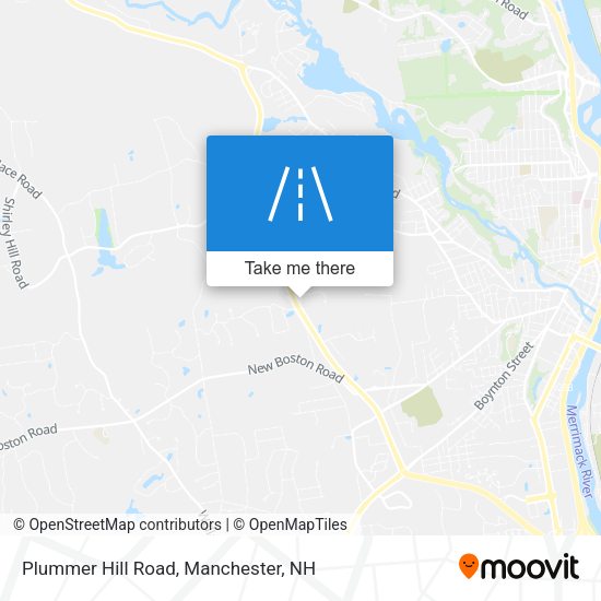 Plummer Hill Road map