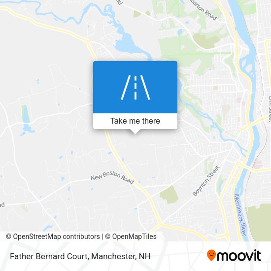 Father Bernard Court map
