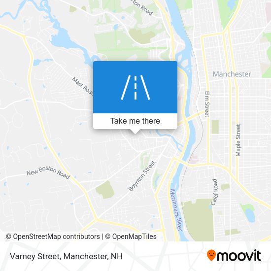 Mapa de Varney Street