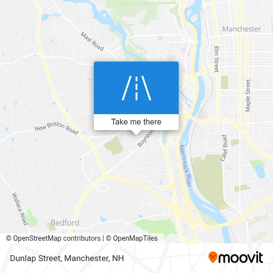 Dunlap Street map