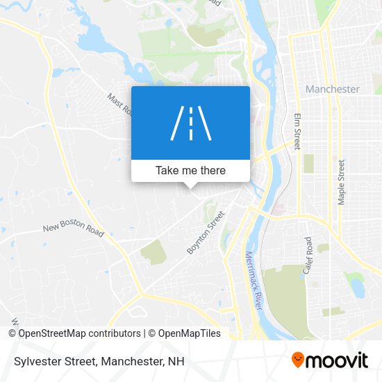 Sylvester Street map