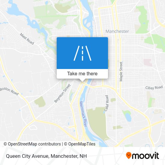 Queen City Avenue map