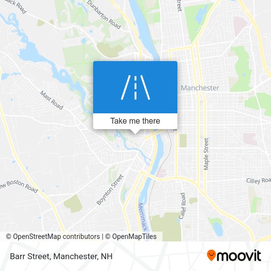 Mapa de Barr Street