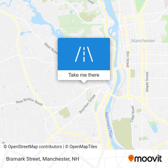 Mapa de Bismark Street