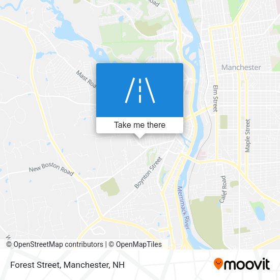 Mapa de Forest Street