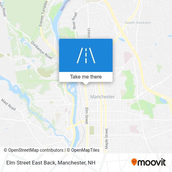Elm Street East Back map