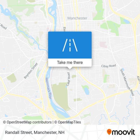 Mapa de Randall Street