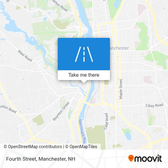 Mapa de Fourth Street