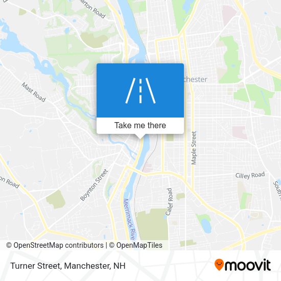 Mapa de Turner Street