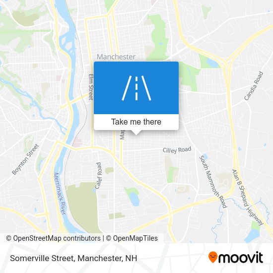 Mapa de Somerville Street