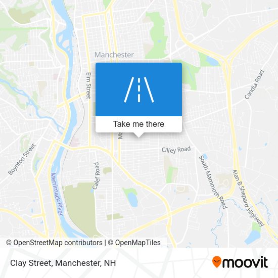 Mapa de Clay Street