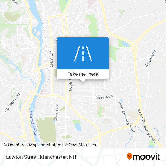 Mapa de Lawton Street