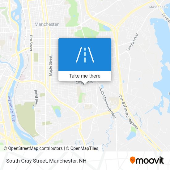 Mapa de South Gray Street