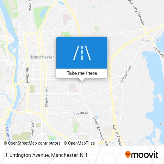 Mapa de Huntington Avenue