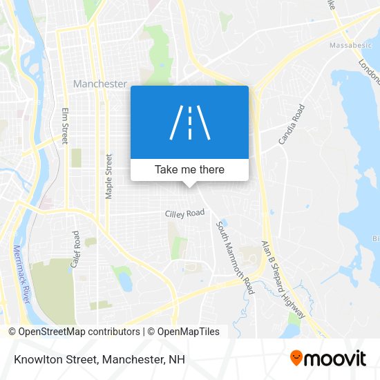 Knowlton Street map