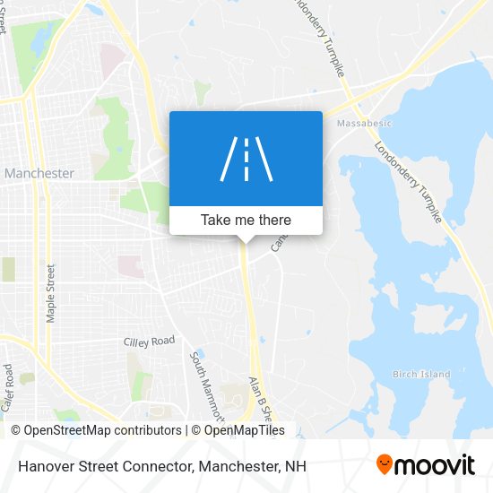 Hanover Street Connector map