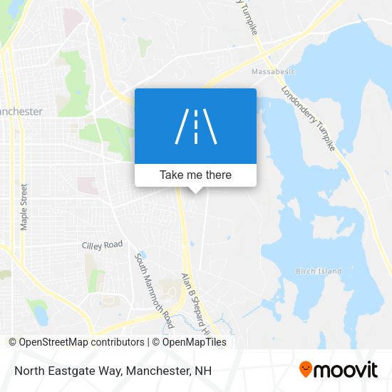 Mapa de North Eastgate Way