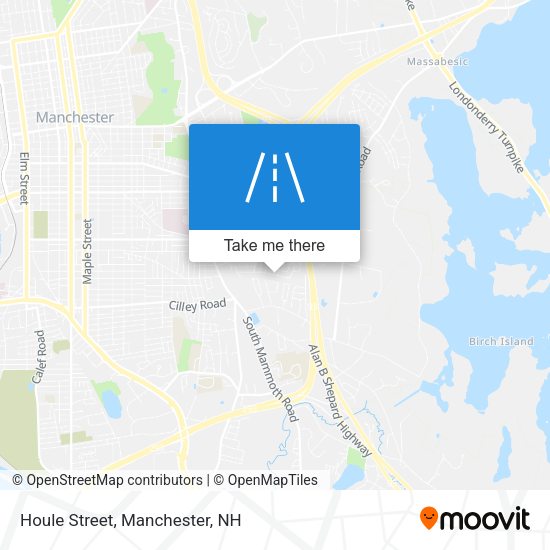 Mapa de Houle Street