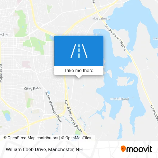 William Loeb Drive map