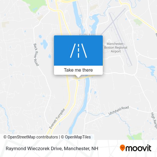 Mapa de Raymond Wieczorek Drive
