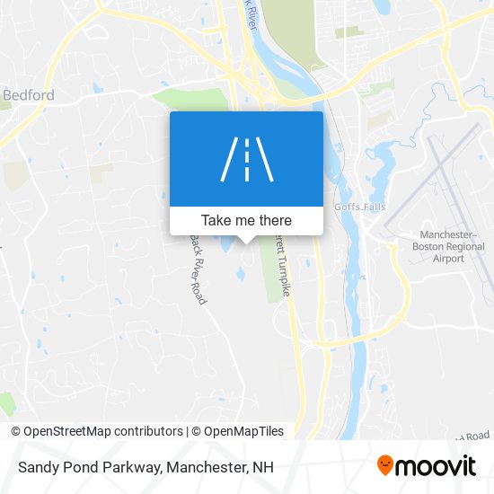Mapa de Sandy Pond Parkway