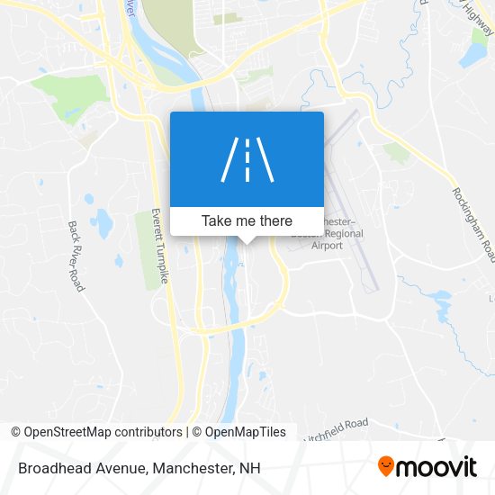 Mapa de Broadhead Avenue