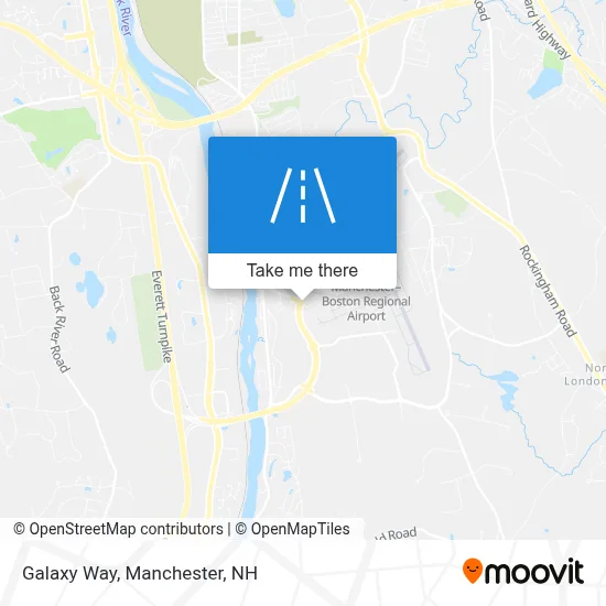 Galaxy Way map