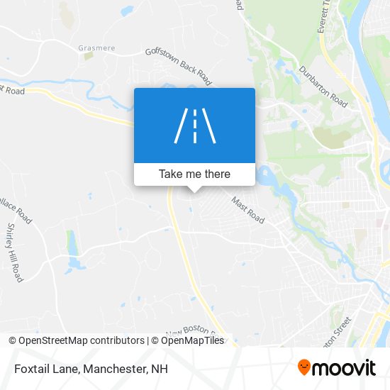 Foxtail Lane map