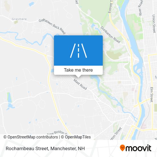 Rochambeau Street map